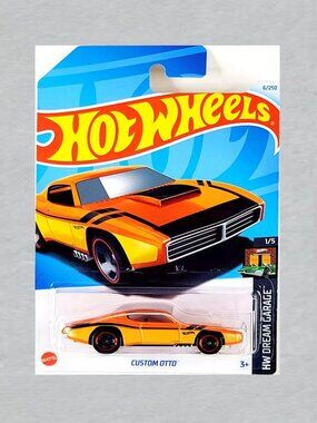 HOT WHEELS CUSTOM OTTO ORANGE